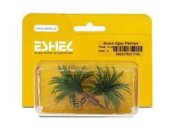 ESHEL BODUR AĞAÇ PALMİYE 6 CM 2 Lİ