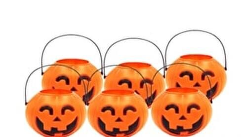 MUMLUK BRŞ HALLOWEEN BAL KABAĞI 6cm. 6 LI POŞET (HLW-1124)