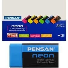 SİLGİ PENSAN NEON KARIŞIK RENK (99978)