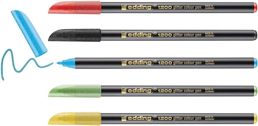 KEÇELİ KALEM EDDİNG SİMLİ 3mm.5 RENK SET (1200K599SIM)