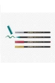 KEÇELİ KALEM EDDİNG FIRÇA UÇLU SİMLİ 1-6mm.4 RENK SET (1340K499SIM)