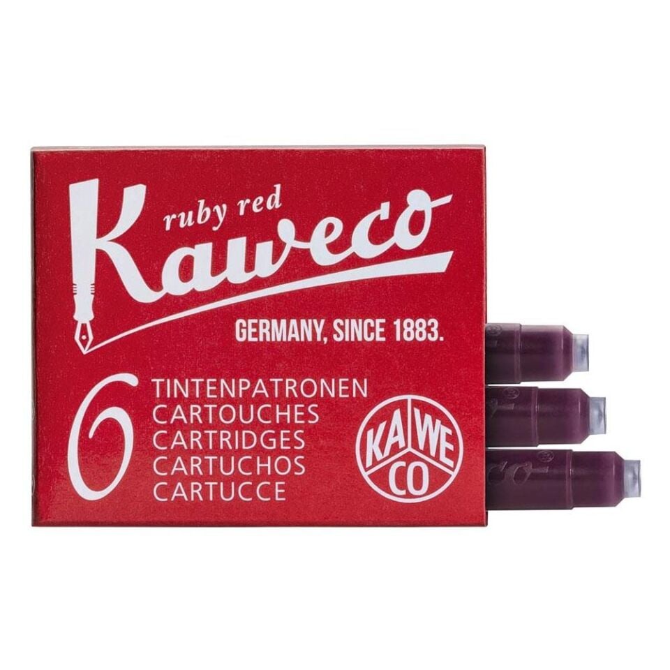 DOLMAKALEM  KARTUSU KAWECO KIRMIZI 6 LI (008)
