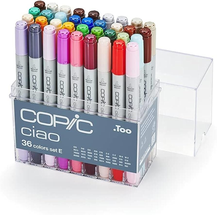 GRAFİK KALEMİ COPİC CİAO ÇİFT UÇLU 36 LI SET-E (22075365)