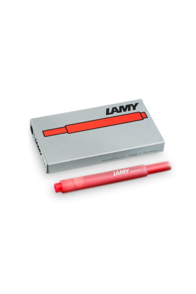 DOLMAKALEM  KARTUSU LAMY KIRMIZI 5 LI (T10)