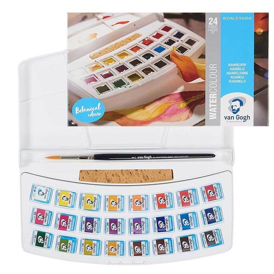 SULUBOYA TAŞ TALENS VAN GOGH 24 LÜ SET (20HP8624)