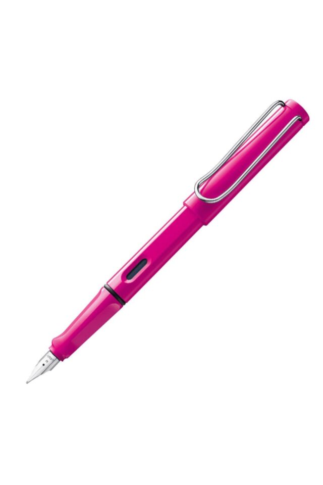LAMY SAFARI PARLAK PEMBE DOLMAKALEM 13P (B)