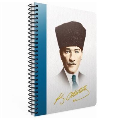 AJANDA GIPTA ATATURK 17x24 GUNLUK (409-AKK)