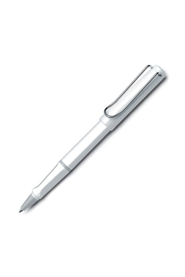 LAMY SAFARI PARLAK BEYAZ ROLLER KALEM 319B