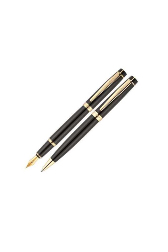 SCRIKSS  38 SIYAH ALTIN DOLMAKALEM+TUKENMEZ