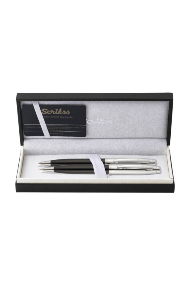 SCRIKSS  39 SIYAH KROM TUKENMEZ+VERSATIL SET