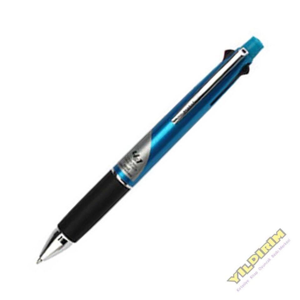 JEL KALEM UNI 4+1 COKLU KALEM JETSTREAM LIGHT BLUE