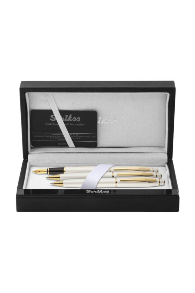 SCRIKSS  35 GOLD BEYAZ D.KALEM+TUKENMEZ+VERSATIL