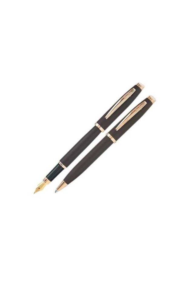SCRIKSS  39 ROSE GOLD DOLMAKALEM+TUKENMEZ SET