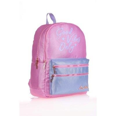 OKUL ÇANTASI KAUKKO SIRT SPARKLE DUBLE PEMBE (K1567)