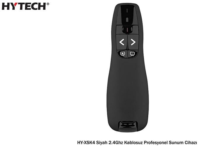 SUNUM KUMANDASI HYTECH HY--XSK4 SIYAH 2.4GHZ