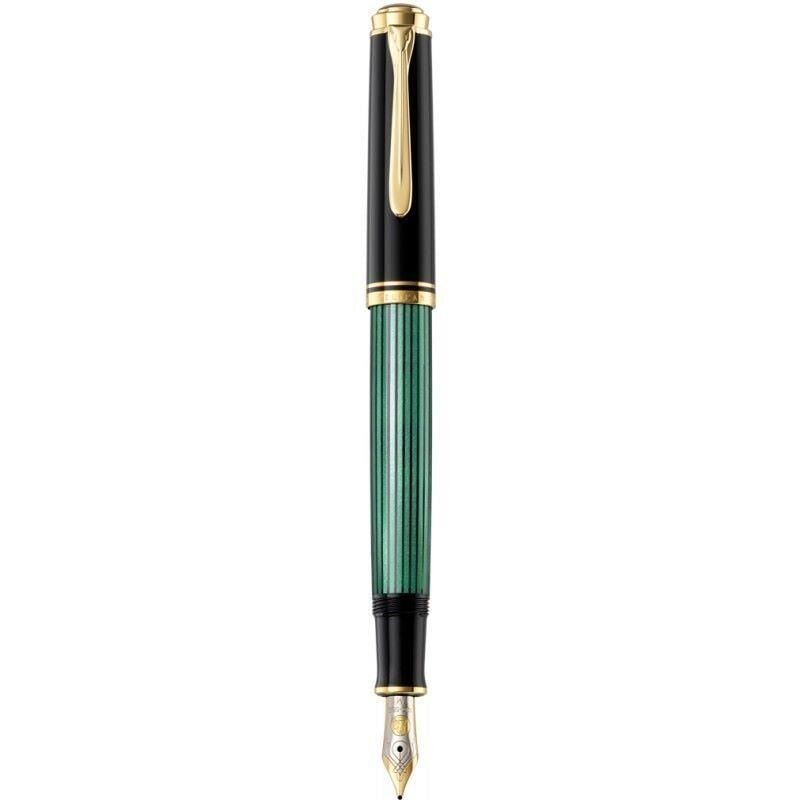 PELIKAN M400 BLANCK/GREEN DOLMAKALEM SEDEFLI (M)