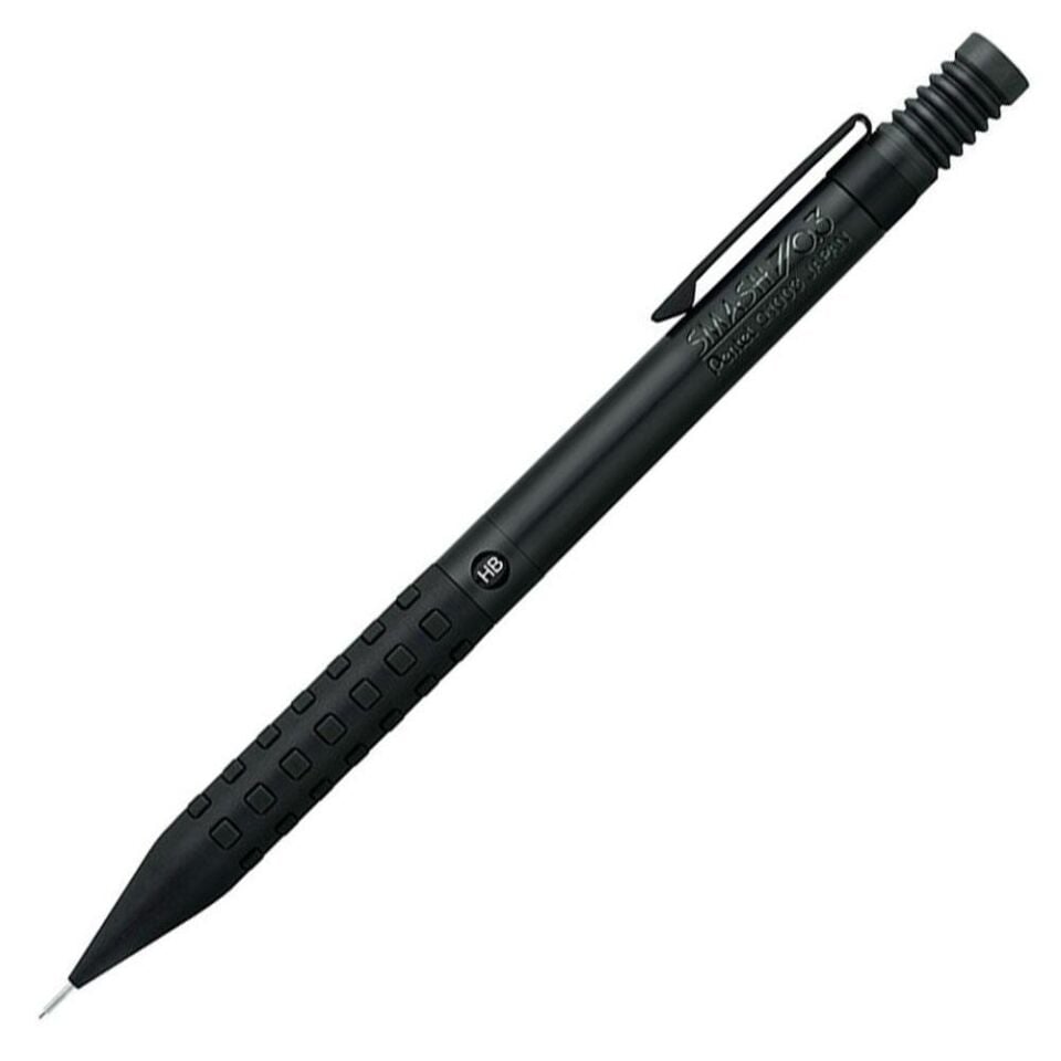 VERSATİL KALEM PENTEL SMASH METALİK SİYAH 03mm.(Q1003-PL4)