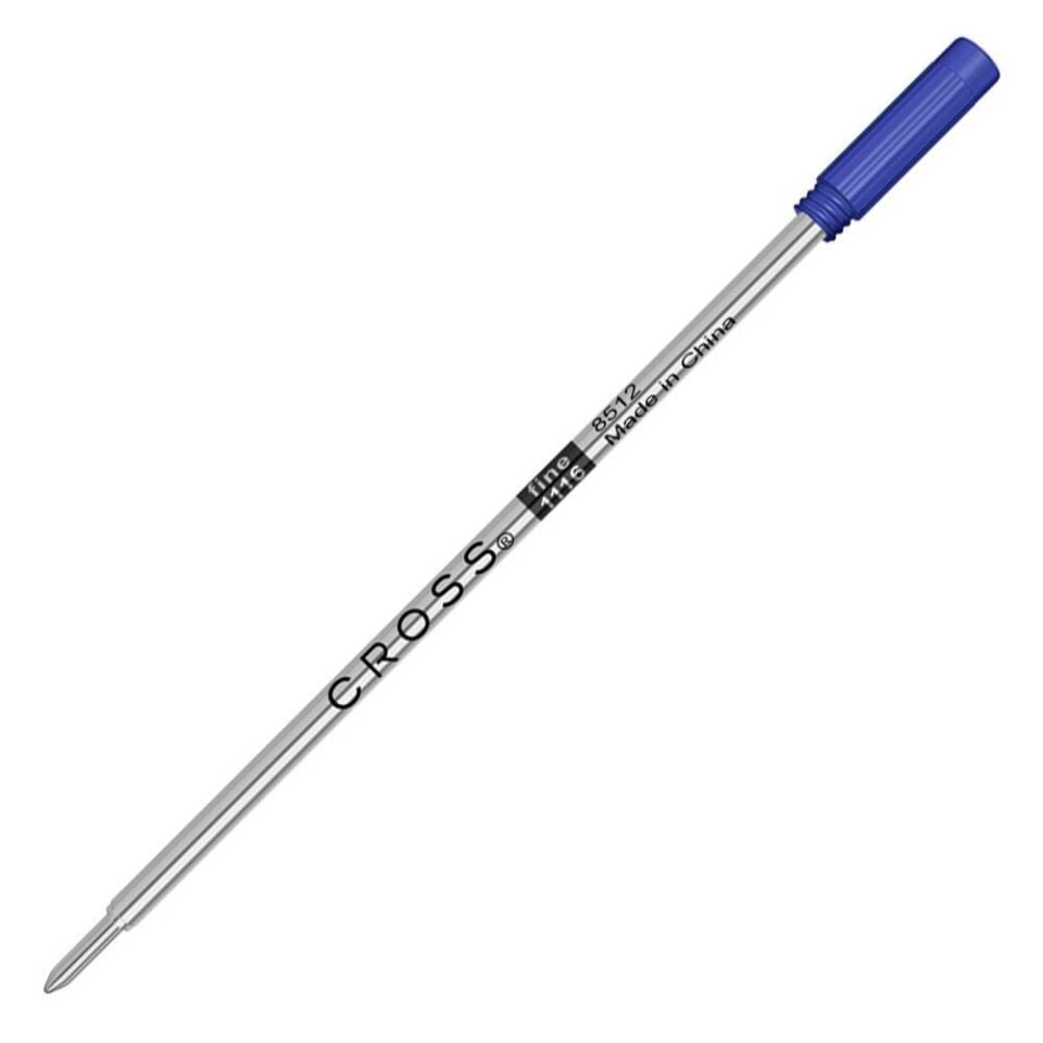 TUKENMEZ KALEM  REFILI CROSS 8512D F MAVI