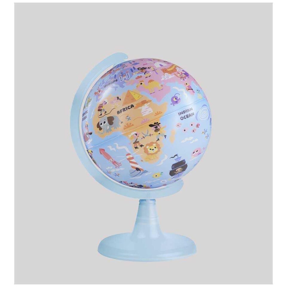 KÜRE GÜRBÜZ 15cm.LEGENDARY PİRATES + 54 PARÇA PUZZLE (48154)